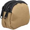 CLISPEED Marsupio da Cintura Mini in Nylon, Capiente, Khaki per Viaggio | Design a Strati Multipli, Organizzazione Pratica, Uso Versatile, Stile Semplice, per Escursioni e Spostamenti