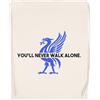 Luxogo Youll Never Walk Alone Borsa da Palestra Beige con Coulisse Unisex Drawstring Beige Gym Bag Unisex
