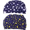 Alipis 2 Pezzi Cuffia da Nuoto Plissettata Unisex in Chinlon | Morbida ed Elastica, Facile da Indossare e Togliere, Protegge i Chioma, Stile Adulto Grande