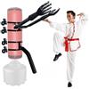 DYK&NX Wing Chun Dummy Allenamento Marziali, Molla Rafforzare Le Mani Manichino | La Pratica Del Kung Fu Spinta Della Mano Allenamento, Per Sacchi di Sabbia e Oggetti Morbidi
