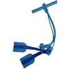 Generico Fascia Elastica di Resistenza a Pedale Attrezzatura Fitness Multifunzione | Banda di Resistenza Multifunzione a Pedale Fitness Allenamento Braccia Addominali Full Body Casa Palestra U