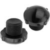 Wcybym Frenata Quad Skate di Ricambio Antiscivolo con profondità Regolabile | Teste Toe Stop da 16 mm per Pattini Quad per Pattinaggio Indoor Outdoor Jam Rhythm Freestyle Giri e