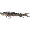 UDHSNJZG Esche Da Pesca 10cm 10.5g Swimbait Pike Crankbait Esche da pesca Multi Jointed Hard Bait Sinking Bionic Artificial Plastic Tackle