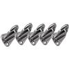 SHEHUALI Allestimenti per imbarcazioni, 5 Pezzi Ganci Di Paranco In Acciaio Inossidabile 316 Clip A Molla For Parabordi Gancio For For Occhiello For Barche Marine Accessori For Ferramenta For A Vela For