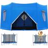Generic Copertura superiore per trampolino, paralume per trampolino | Copertura di | Copertura superiore facile da installare per parco giochi all'aperto e accessori per ombrelloni