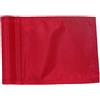 Ronyme Bandierina da Putting Green con Asta in Fibra di Staccabile Bandierina da Golf con Bandiera in Nylon Cucita Resistente, Rosso