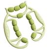 Generic Maggiatore Anello Regolabile Maggiatore a Rulli con Struttura Flessibile Leggero Rullo Maggio Gambe per Sessioni di Stretching