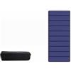 KQFCAZRE Lettino Pieghevole Resistente, Spessore 15mm | Imbottito, Comodo, da spiaggia, per Giardino, Campeggio