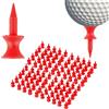 Generisch Set di tee da golf, set da golf portatili da uomo | 50/100 pezzi, accessori da golf riutilizzabili, migliorano l'allenamento del golf per uomini e donne