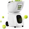 PUSUN PT-Max C Macchina Lanciapalle da Tennis Professionale, Controllo App, 28 Punti Programmabili e 26 modalità, 20-140 km/h, 150 Palline, Topspin e Backspin, Batteria 5-7 Ore