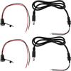 eMagTech 2 Set Di Cavi Di Ricarica Da 2,1 Mm Connettori CC Da 2,1 Mm Spine Maschio E Femmina Per Set Di Ricarica Per Batterie Elettriche Per Bici Elettriche Da 36 V 48 V E 60 V.