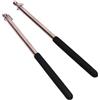 DCUIPG Bastoncini for Ali di Danza del Ventre 10 Pezzi per La Danza | Accessorio for danza del ventre, ali di Iside, aste telescopiche in acciaio inossidabile