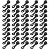 ihwfaityu 50Pcs idraulico freno spurgo capezzolo tappi morbido vite freno | Tappi a vite per freno in gomma morbida, coperture per capezzoli per pinza freno idraulica, facili da usare, ricambio