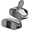 FmtwPhn Borsa Porta Scarpe da Viaggio 2 Custodie in Oxford Traspirante con Zip | Borsa Porta Sneaker Portatile da Trasloco per Donna Uomo Bambini Camera Letto Soggiorno Armadio Palestra Ufficio