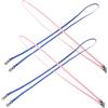 Cabilock 4 Pezzi Cinghia per Guanti da Sci, Anti Smarrimento, Nylon | Muffole e Cappelli, Comoda da Portare al Collo, per Bambini, Stile Colorato e Pratico