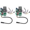 Serenophile Ninebot Max G2 Display Scooter Elettrico Schermo LED Cruscotto Chiara Visibilità Robusto PCB Pack per Ninebot Max G2 Riders