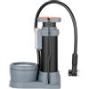 aqxreight Pompa per Bici 120PSI Pompa Ad Aria Ad Alta Pressione Portatile Bici da Strada Gonfiatore per Pneumatici Adatto a Valvole Presta e per Auto Moto Biciclette Pompaggio di Palline Usando la