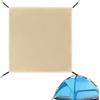 Generic Copertura di ricambio per tenda da 3-4 persone, impermeabile, resistente al | Copertura impermeabile e resistente al sole in tessuto rivestito in argento 210T, adatta per tende istantanee da 3-4 persone