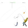Acunny Pompano - Attacchi per surfcasting, terminale a trazione rapida e forte | Ami per esche Kit Attrezzatura Pesca Surfcasting Acqua Dolce Salata Set Pompano Accessori Montaggio Amo Leader