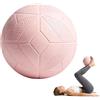 KNMDXD Palla Yoga Core trainer portatile in PVC da 25 cm per modellare i glutei | palla Pilates per esercizi per Soggiorno, Palestra, Ufficio, Yoga Studio, Fitness e Studio di Danza
