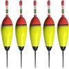 SagaSave Morbido EVA Foam Fishing Drift Floats, 5Pack 10g Pesca Bobbers Floats, EVA Foam Floats Slip Bobbers, Rotondi Galleggianti Bobbers, Pesce Feed Baits per canna da pesca, Acqua salata d'acqua dolce
