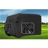 BESPORTBLE Copertura per Carrello da Golf per 4 Passeggeri | Tessuto Oxford 210d Nero, Protegge da Pioggia, Sporco e Sole, per Auto e Carrello