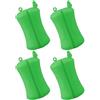 yuchdzexu Canna da pesca a sfera fissa 4 in 1 multifunzionale portatile leggera | Multifunzionale Pesca Pole Clip per All'aperto Viaggi Pesca Campeggio