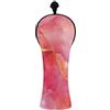 Decor Trendy Copritesta in pelle per mazze da golf in marmo rosa pesca | Copritesta impermeabile in pelle di alta qualità con etichette numerate per driver ibridi e legni da fairway