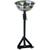 Folpus Carrello Oggetti con Ruote Struttura in Metallo Nero, Design Verticale Compatto, Rastrelliera, per Sollevamento, Home Gym, Palestre, Atleti