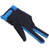 HOLIDYOYO Guanti Tre Dita da Biliardo, Taglia M, Cotone Blu | Design Unisex, Traspirante e Facile da Indossare, Protegge la Mano e Mantiene Calore