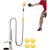 yuchdzexu Allenatore portatile per pong | Attrezzatura da allenamento per ping pong per familiari, amici, principianti, donne, ragazzi, ragazze, giovani, adolescenti