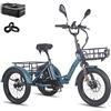 Fafrees F20 Opaco Triciclo Elettrico per Adulti 48V 20 Pollici Omologato Bicicletta Elettrica Pieghevole 180kg