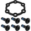 eMagTech Distanziale Per Disco Freno Mozzo Con Viti In Lega Di Alluminio Adatto Alla Maggior Parte Delle Mountain Bike