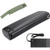 HJGHY Batteria agli ioni di Litio polimerizzata da 48 V 10,4 Ah 14 Ah Batteria di Ricambio per Bici elettrica Pieghevole da 36 V 13 Ah 17,5 Ah per Motore di Mountain Bike elettrica