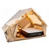 Xenmekrx Tenda da Camping Gonfiabile 4 Stagioni Impermeable | Rifugio Glamping Familiare per 4-6 Persone con Finestre Zanzariera, Casetta con Pompa Manuale