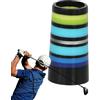 Generic Puntali per albero da golf, puntali portatili in ferro da golf, accessori verdi, forniture per fairway, campo di allenamento
