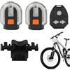 Generic Segnalatore Di Direzione Per Bicicletta Indicatrici Per Scooter | Con Ricarica USB Fanale Posteriore Sinistro Destro Per Corrieri Pendolari Notturni Percorsi Urbani Sicurezza