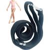 Generic Cintura regolabile in vita di danza di balletto di colore solido, fascia | Cintura traspirante in tinta unita con design regolabile. Appositamente realizzato per esami di danza
