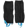 SHINEOFI Ghette Impermeabili da Trekking e Arrampicata, Nero 70d Nylon | Protezione Resistente e Flessibile per Gamba, Circonferenze 30-44cm e 33-46cm, per Escursioni