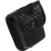 Toyvian Pochette Tattica per Guanti da Cintura in Nylon e Pu, Nera | Chiusura a Pressione, Accesso Rapido e Design Compatto, Scomparti Multipli per Lavoro e Addestramento