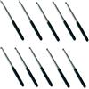 DCUIPG Aste Telescopiche Professionali Isis Wings per La Danza | For la danza del ventre Ali da danza portatili in acciaio inossidabile 23-100 cm