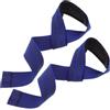 Alipis 2 Pezzi Fasce per Polso da Sollevamento Pesi, Supporto Elastico Blu | Cotone e Poliestere, Coppia per Allenamento e Trazioni, Presa Stabile, Stile Curato, Uso Sportivo