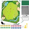 Generisch Gioco da golf con custodia, allenamento interattivo per putting | Set da gioco da golf all'aperto per bambini e adulti, per golfisti, giardini, prati, campi di esercizi