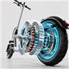 QnQ Scooter elettrico, potente motore di picco da 500 W, raggio massimo 25-45 km, velocità massima 25 km, pneumatici da 8,5 pollici, scooter elettrico per adulti e adolescenti