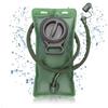 Heveer Sacca Idratazione 2L Sacca Idrica Verde Vescica d'Acqua con Tubo per Bere per Ciclismo Arrampicata Escursionismo All'aperto