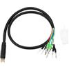 eMagTech 1PC 9-Pin Ebike Cavo Connettore Maschio Cavo Motore 55cm 12-72V Per Motore Mozzo Brushless Gearless Hub Motor Brushless Gearless Accessorio Bici Elettrica