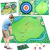 Generic Tappetino da golf per pratica sportiva | Tappetino da golf sostituibile per bambini, principianti, casa, interni, esterni, cortile, ufficio, prato, garage, cortile