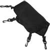 DEARMAMY Pochette a Rete per Tavola da Paddleboard, Grande Capacità, Nylon Nero | Chiusura a Zip, Facile da Tirare e Riporre, Installazione Salda, per Accessori e Oggetti Piccoli