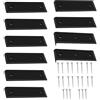 Generic Guide scorrevoli per rimorchi per barche per cuccette Heavy Duty Glides | Kit per cuccette per rimorchio, protezione alle estremità, cuscinetti di scorrimento Enders Protector Marine Accessory