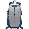 Jotekonoby Zaino da trekking (blu-grigio) | Zaino in nylon impermeabile di grande capacità 40L con copertura antipioggia, borsa da viaggio esterna ergonomica per